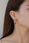 Geometric Crystal Drop Earrings Earrings - Tophatter Daily Deals