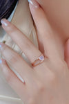 Moonstone Heart 925 Sterling Silver Ring Moonstone - Tophatter Daily Deals