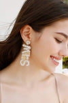 MRS Dangle Earrings Earrings - Tophatter Daily Deals
