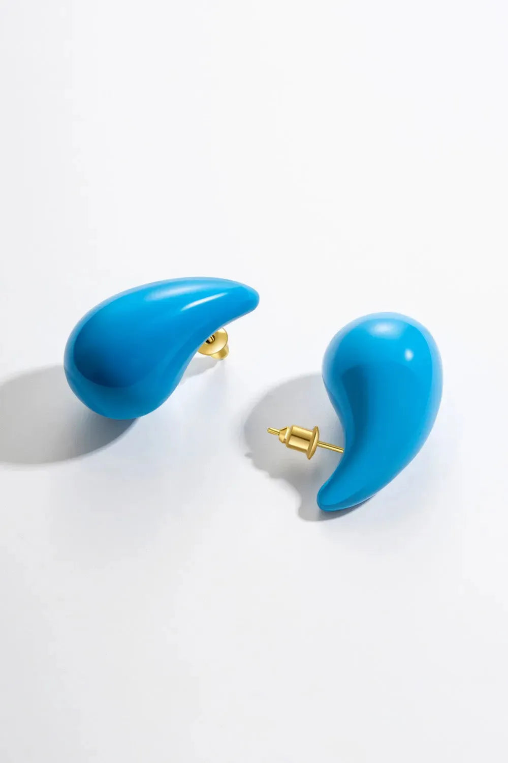 Big Size Water Drop Brass Earrings Earrings - Tophatter Daily Deals