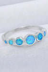 925 Sterling Silver Multi-Opal Ring - Tophatter Shopping Deals - Electronics, Jewelry, Auction, App, Bidding, Gadgets, Fashion