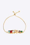 K to T Zircon Bracelet R One Size Bracelets - Tophatter Daily Deals