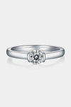 Moissanite 925 Sterling Silver Solitaire Ring Moissanite - Tophatter Daily Deals