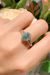 1 Carat Moissanite 925 Sterling Silver Ring Moissanite - Tophatter Daily Deals