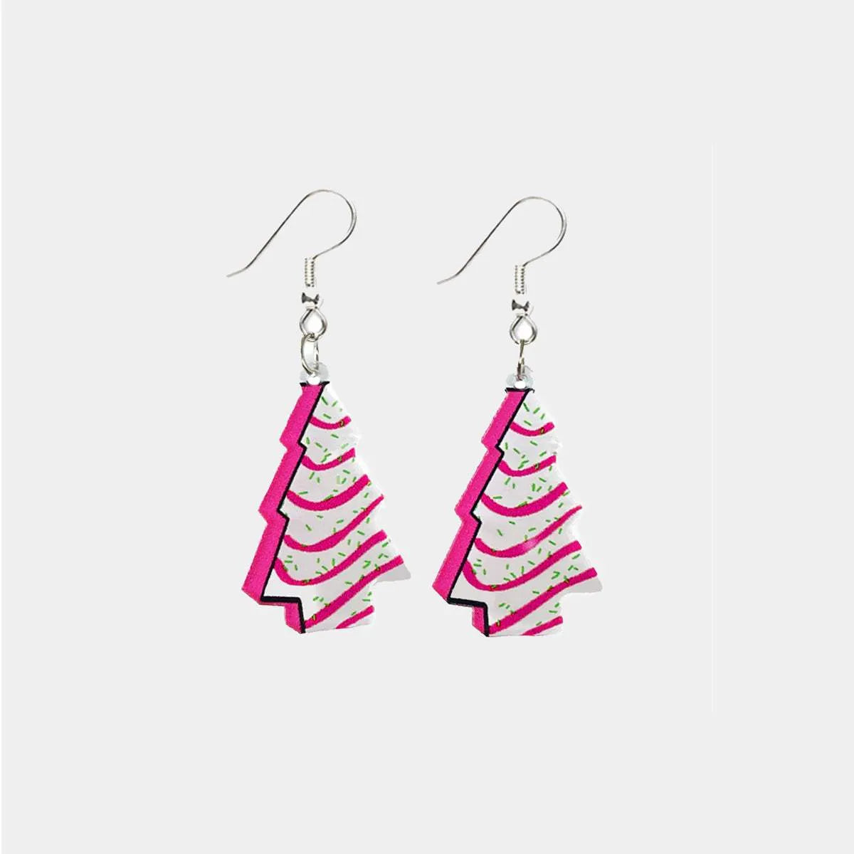 Geometric Shape Acrylic Dangle Earrings Earrings - Tophatter Daily Deals