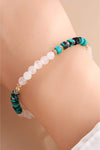 Crystal & Natural Stone Bracelet Bracelets - Tophatter Daily Deals