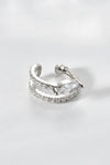 Inlaid Zircon Single Cuff Earring Earrings - Tophatter Daily Deals