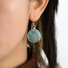 Natural Stone Teardrop Earrings Earrings - Tophatter Daily Deals