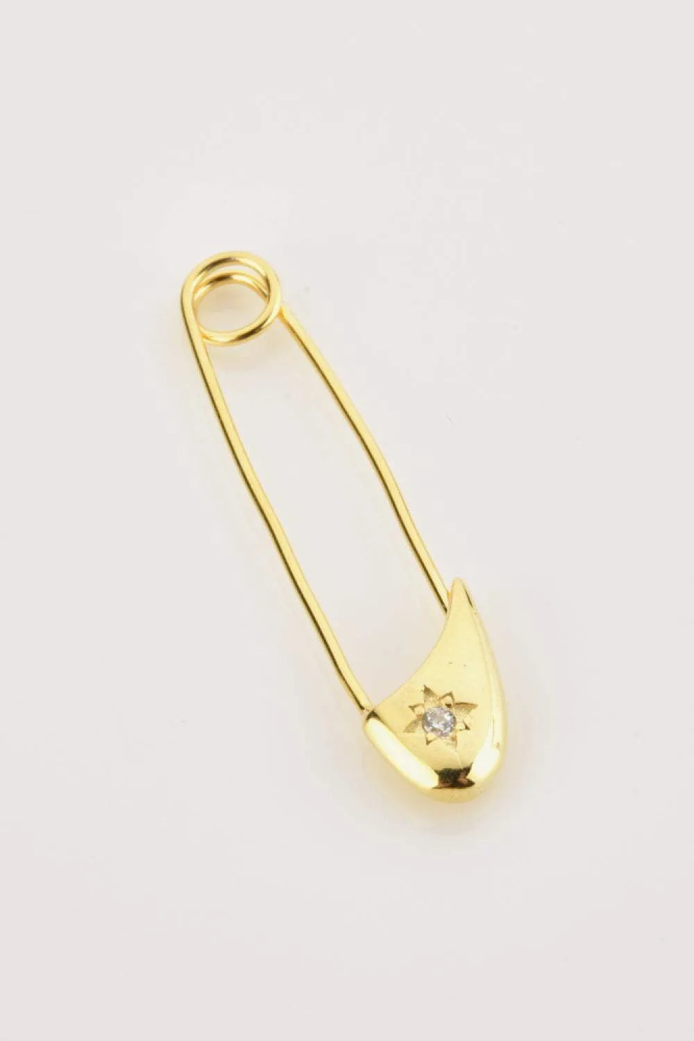 Inlaid Zircon Single Pin Earring Earrings - Tophatter Daily Deals