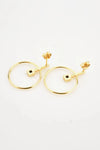 Zircon Decor 925 Sterling Silver Earrings Earrings - Tophatter Daily Deals