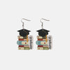 School Theme Wooden Dangle Earrings Earrings - Tophatter Daily Deals