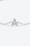 A To F Zircon 925 Sterling Silver Bracelet Bracelets - Tophatter Daily Deals