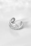 Inlaid Zircon Single Cuff Earring Earrings - Tophatter Daily Deals