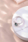 1 Carat Moissanite 925 Sterling Silver Ring Moissanite - Tophatter Daily Deals