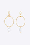 No Worries Pearl Drop Earrings Earrings - Tophatter Daily Deals