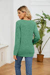 Lace Detailed V Neck Top Women's T-Shirts - Tophatter Daily Deals