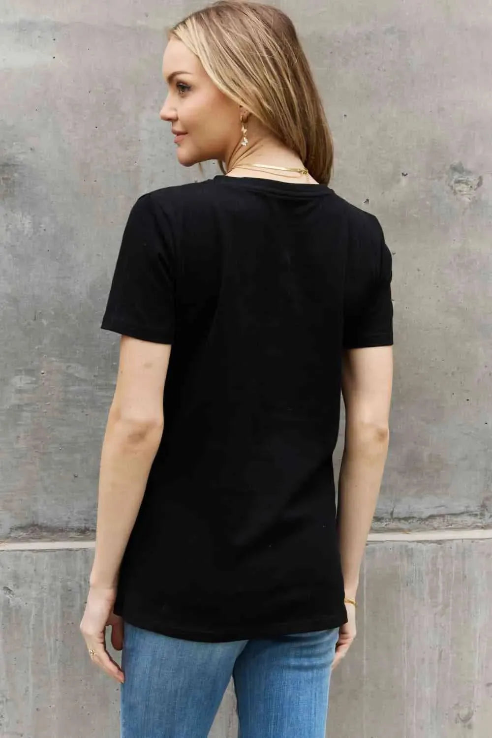 Simply Love Full Size EASY BAKING Graphic Cotton Tee Women's T-Shirts - Tophatter Daily Deals