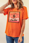 Go Climb A Cactus Slogan Graphic Tee Shirt Women's T-Shirts - Tophatter Daily Deals