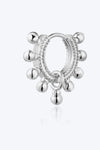 925 Sterling Silver Huggie Earrings Earrings - Tophatter Daily Deals