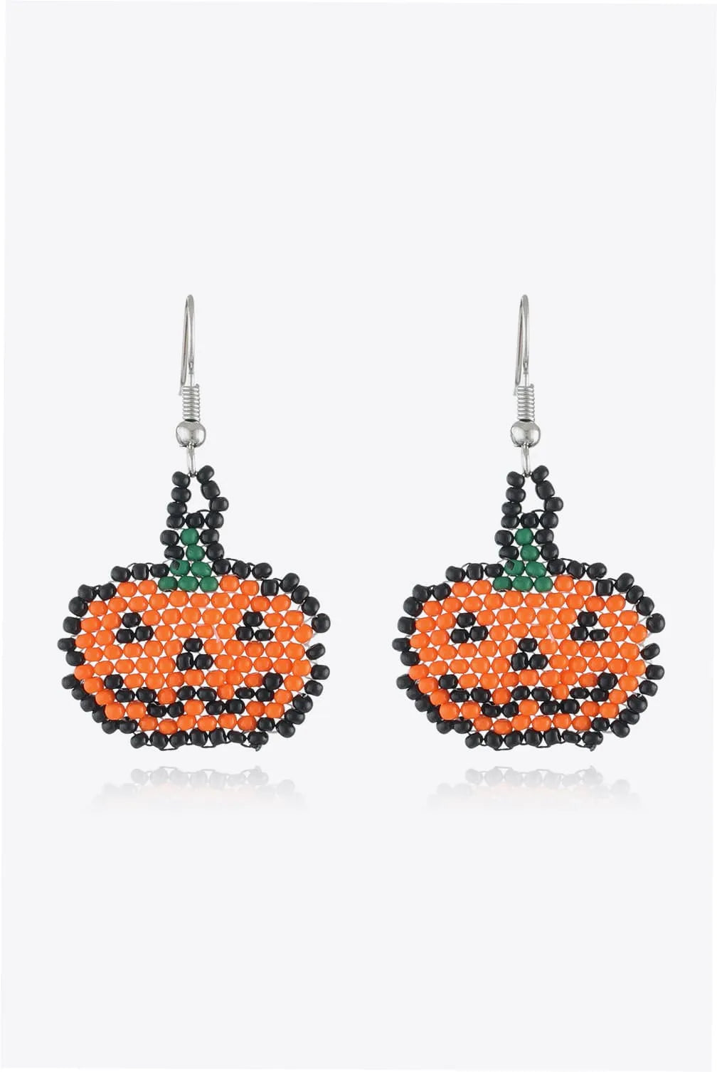 Halloween Theme Earrings Orange Pumpkin One Size Earrings - Tophatter Daily Deals