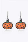 Halloween Theme Earrings Orange Pumpkin One Size Earrings - Tophatter Daily Deals