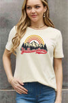 Simply Love Full Size YELLOWSTONE Graphic Cotton Tee Women's T-Shirts - Tophatter Daily Deals