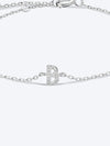 A To F Zircon 925 Sterling Silver Bracelet Bracelets - Tophatter Daily Deals