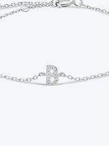 A To F Zircon 925 Sterling Silver Bracelet Bracelets - Tophatter Daily Deals
