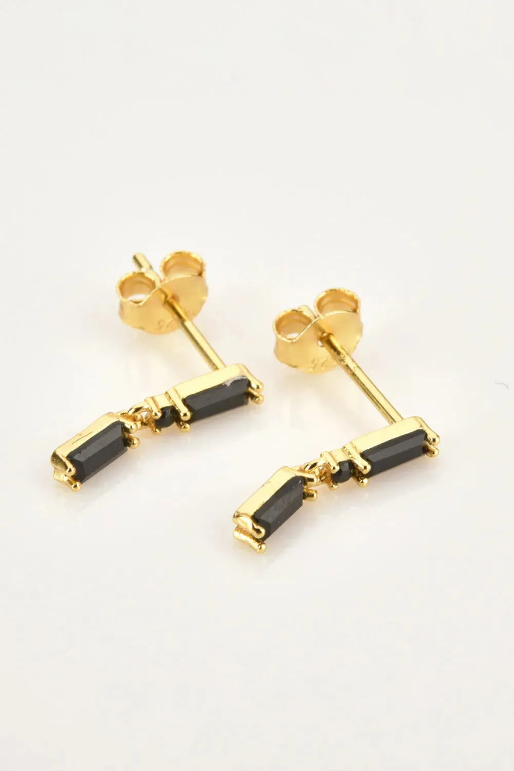 Zircon 925 Sterling Silver Drop Earrings Earrings - Tophatter Daily Deals
