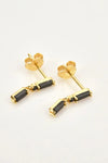 Zircon 925 Sterling Silver Drop Earrings Earrings - Tophatter Daily Deals