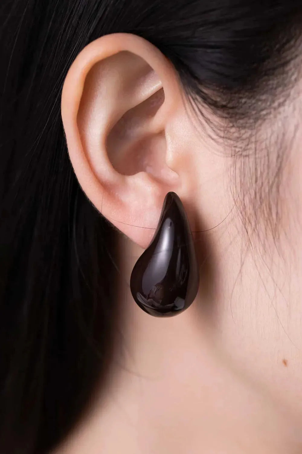 Big Size Water Drop Brass Earrings Earrings - Tophatter Daily Deals