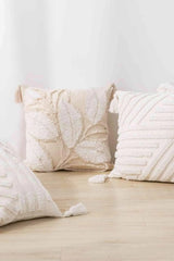 Textured Decorative Throw Pillow Case Decorative Pillowcases - Tophatter Daily Deals