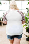 Plus Size Mixed Print Contrast Tee Shirt Women's T-Shirts - Tophatter Daily Deals