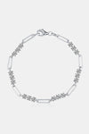 1.8 Carat Moissanite 925 Sterling Silver Bracelet Moissanite - Tophatter Daily Deals