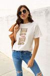 Simply Love Full Size MAMA Short Sleeve T-Shirt White Women's T-Shirts - Tophatter Daily Deals