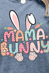 MAMA BUNNY Easter Graphic Short Sleeve Tee Women's T-Shirts - Tophatter Daily Deals