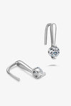 Moissanite 925 Sterling Silver Earrings - Shop Tophatter Deals, Electronics, Fashion, Jewelry, Health, Beauty, Home Decor, Free Shipping