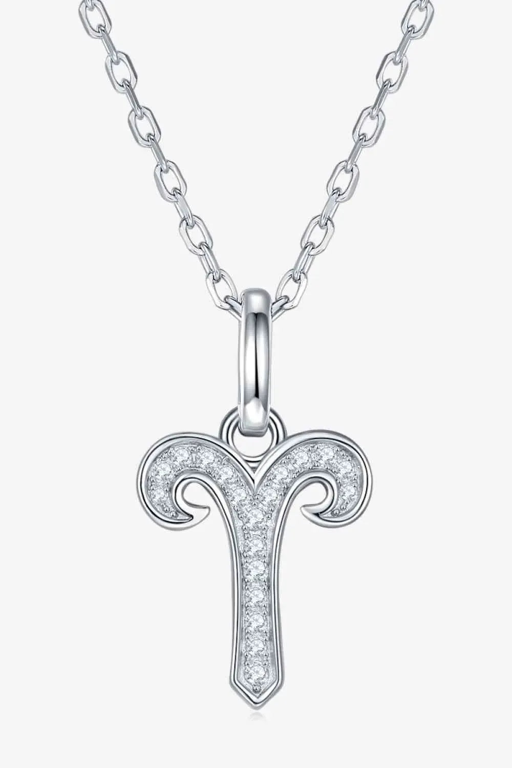 Moissanite Constellation Pendant Necklace Aries One Size Moissanite - Tophatter Daily Deals