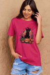 Simply Love Full Size Halloween Theme Graphic T-Shirt Women's T-Shirts - Tophatter Daily Deals