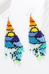 Beaded Dangle Earrings Earrings - Tophatter Daily Deals