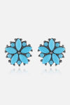 Turquoise Stud Earrings Style H One Size Earrings - Tophatter Daily Deals