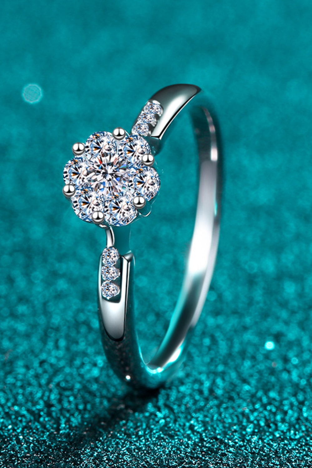 Create Your Dream Life Moissanite Ring Moissanite - Tophatter Daily Deals