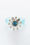 Only With You Sunflower Ring Azure One Size Rings - Tophatter Daily Deals