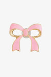 Bow-Shaped Zinc Alloy Earrings Earrings - Tophatter Daily Deals
