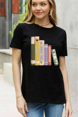 Simply Love Full Size EASY BAKING Graphic Cotton Tee Women's T-Shirts - Tophatter Daily Deals