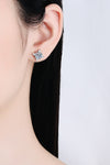 Four Leaf Clover 2 Carat Moissanite Stud Earrings - Tophatter Shopping Deals