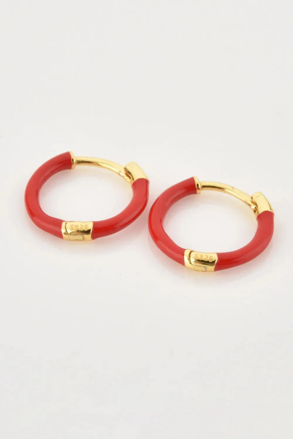 925 Sterling Silver Huggie Earrings Earrings - Tophatter Daily Deals