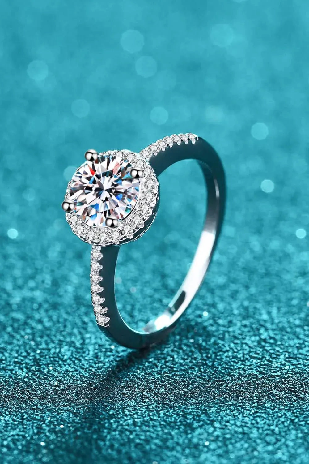 Ready To Flaunt Moissanite Ring Moissanite - Tophatter Daily Deals