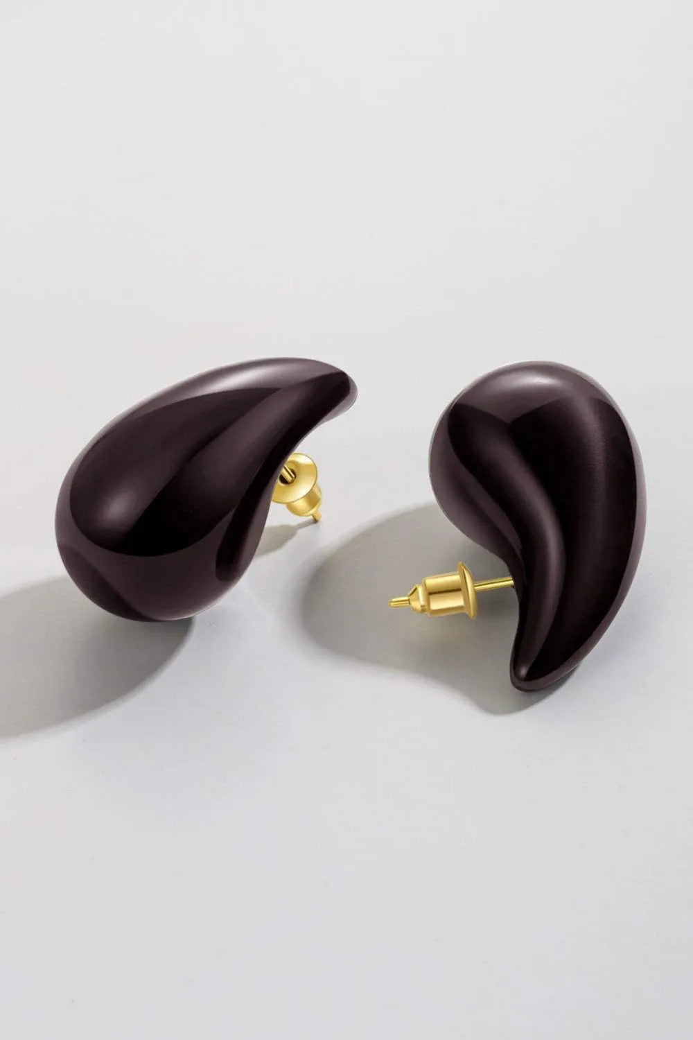 Big Size Water Drop Brass Earrings Earrings - Tophatter Daily Deals