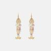 Fish Shape Dangle Earrings Cream One Size Earrings - Tophatter Daily Deals